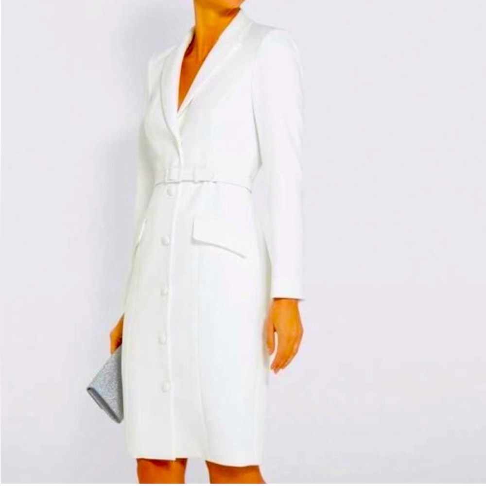 Badgley Mischka White Dress